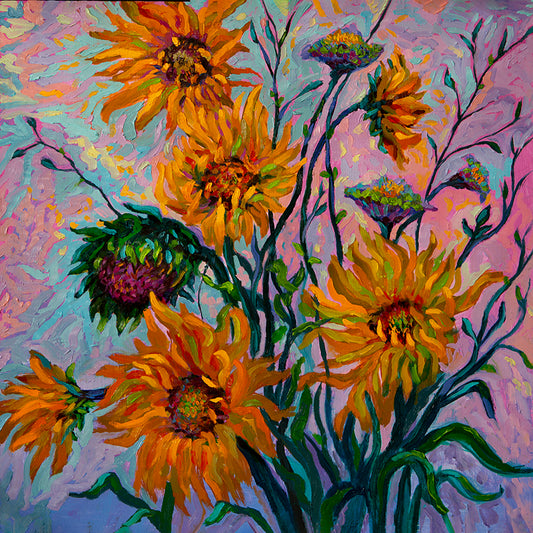 SOLD: Original / Flowers Speak (PRINT AVAILABLE)