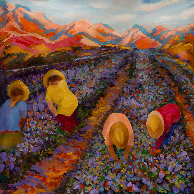 SOLD: Original / Joyful Harvest (PRINT AVAILABLE)