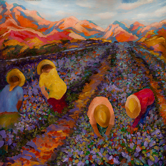 SOLD: Original / Joyful Harvest (PRINT AVAILABLE)