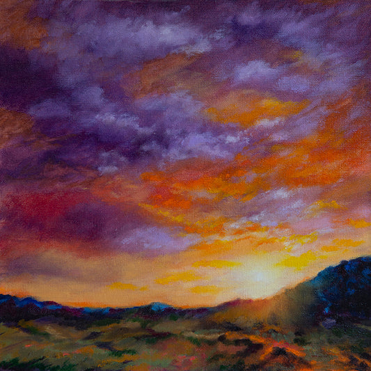 SOLD: Original / Evening Rises (PRINT AVAILABLE)