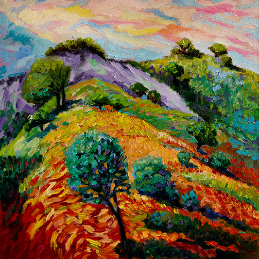 Splendid Harmony 12 x 12 (Oil: non-toxic)