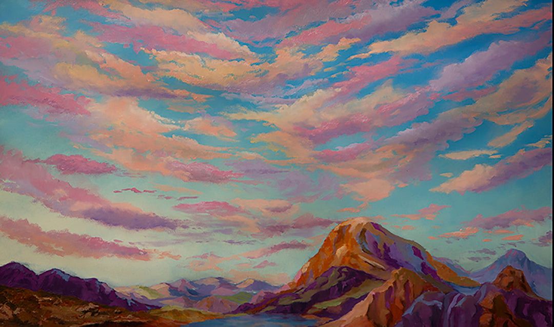 Sweet Auspices 18 x 30 (Oil: non-toxic)