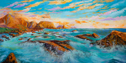 Living Waters 18 x 36 (Oil: non-toxic)