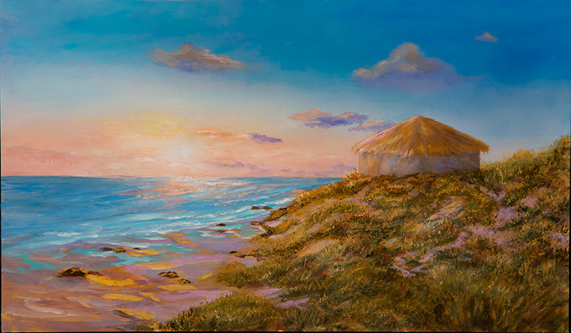 Breathing Space 14 x 24 (Oil: non-toxic)