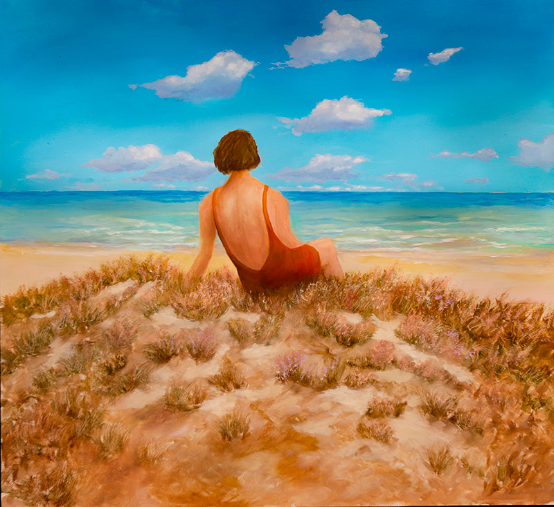 Remembering 22 x 24 (Oil: non-toxic)