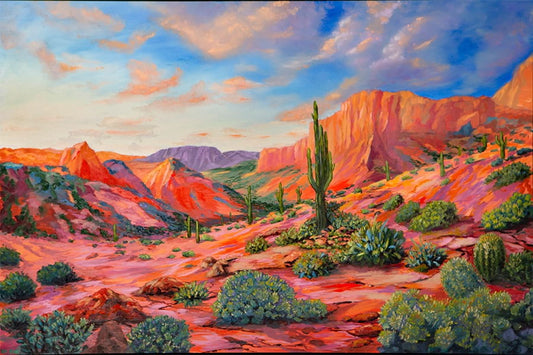 Westward Retreat 24 x 36 (Oil: non-toxic)