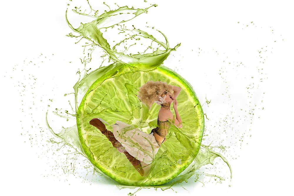 Woman in Lime II